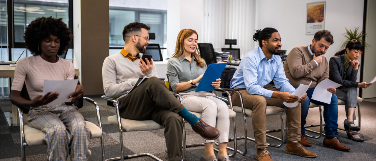 Candidates In Waiting Room