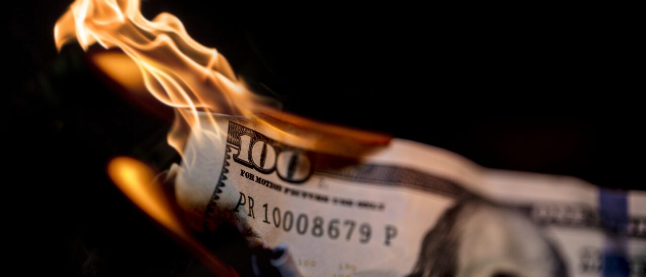 Burning Money