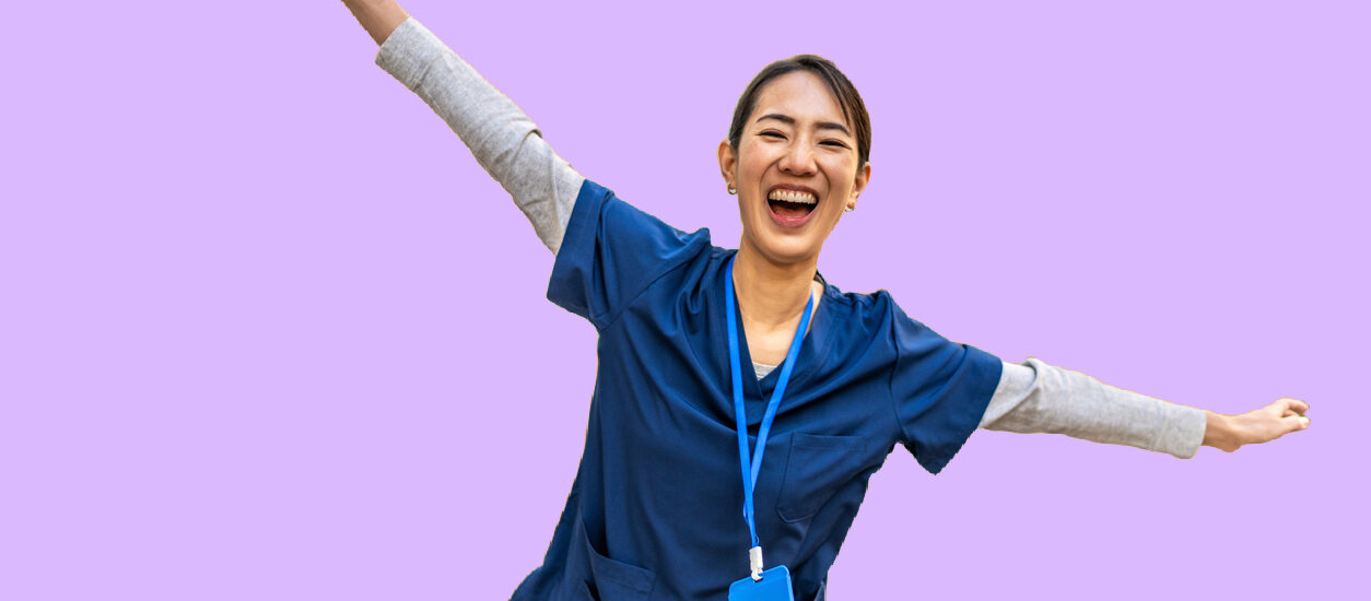 Happy Healthcare Professional